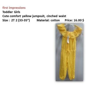 Yellow Jumpsuit